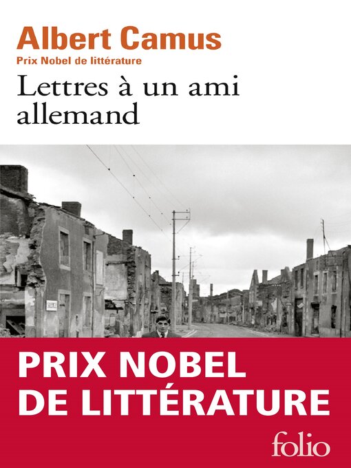 Title details for Lettres à un ami allemand by Albert Camus - Available